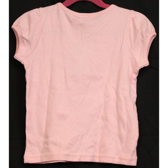 2004 Gymboree Groovy Valentine Shirt sz 5 NWT Pink Heart Love Rhinestone Pink - Picture 4 of 5